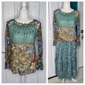 Vintage B. Moss Elegant Top